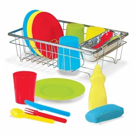 Melissaanddoug Melissa And Doug 4282 Lets Play House Wash & Dry Dish Set 4282